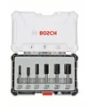 Produktbild: Bosch 6-tlg. Nutfräser-Set, 8-mm-Schaft 2607017466