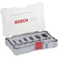 Produktbild: Nutfräser-Set, 8-mm-Schaft, 6-teilig Bosch Accessories 2607017466