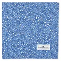 Produktbild: Greengate Stoffserviette CELINA Blau mit Blumen Muster Baumwolle