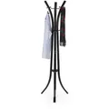 Produktbild: Relaxdays Garderobenständer, Schwarz, Metall, 55x175x55 cm, Garderobe, Garderobenständer