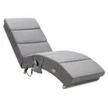 Produktbild: Casaria Relaxliege London Massage, 1 Teile, Massage Heizfunktion 186x89x55cm Stoff Gepolstert 180kg Belastbarkeit