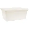 Produktbild: Rubbermaid Lebensmittelbehälter, 63 l, 66 x 46 x 30 cm, weiß, Inhalt 6 - Weiß