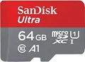 Produktbild: SD MicroSD Card 64GB SanDisk Ultra A1 Class 10 inkl. Adap