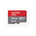 Produktbild: SanDisk Ultra microSDXC UHS-I Speicherkarte 64 GB Adapter Smartphones Tablets A1