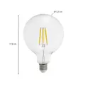 Produktbild: Arcchio E27 LED Lampe 'E27 3,8 W LED-Globelampe' (E27) - Leuchtmittel LED-Lampen