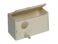 Produktbild: Nobby Wellensittich Nistkasten Loch Links; 21 x 13x x 12,5 cm