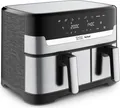 Produktbild: Jamie Oliver Heißluftfritteuse von Tefal mit Doppelkammer und 8 Programmen