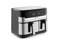 Produktbild: Tefal Heißluftfritteuse EY90J - DUAL EASY FRY JO, 2700 W, 2 Garkörbe, SYNC-Funktion, 8 Programme, Grillfunktion