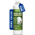 Produktbild: bio-chem Haar-Weg Abflussfrei – Abflussreiniger EXTRA STARK – 1000 ML - Bis zu 20 Anwendungen je Flasche Rohrreiniger – Extrem effektiv & mat...
