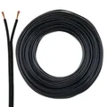 Produktbild: Lautsprecherkabel 2x0,50mm² - 25m - schwarz - CCA - Audiokabel - Boxenkabel