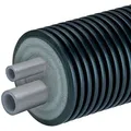 Produktbild: AustroPEX WW Doppelrohr-Fernwärmeleitung für Warmwasser - Meterware - 40 x 5,5 mm (DN 29) und 25 x 3,5 mm (DN 18) - Außenmantel 160 mm ** 1m/82,09 EUR