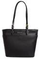 Produktbild: Michael Kors Tasche Handtasche Winston MD TZ Pocket Tota Schwarz Leder neu