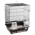 Produktbild: Flamingo Vogelkäfig Dolak 1 schwarz für Kanarienvögel 29,5x22x38 cm