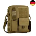 Produktbild: HUNTVP Taktisch Umhängetasche Molle Schultertasche Militär Crossbody Bag W