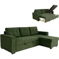 Produktbild: Ecksofa - wintermoss - Liegefunktion und Staukasten