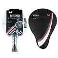 Produktbild: Butterfly® Timo Boll Vision 3000 Tischtennisschläger | Tischtennis Racket Bat TT Profi Wettkampfschläger für technisch fortgeschrittene Spieler | ITTF zertifizierter Wakaba Belag | Griffform konkav