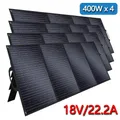 Produktbild: 4Pcs SolarPlay 400W Faltbar Solarpanel IP65 Wasserdicht für Camping Outdoor