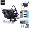 Produktbild: Heißluft Lötstation, 8786D Entlötstation Rework Station Lötkolben Station mit...