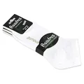 Produktbild: foot-art 6 Paar Bambus Viskose Sneaker Socken ohne Gummi für Damen und Herren (DE/NL/SE/PL, Numerisch, 35, 38, Regular, Regular, weiß)
