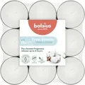 Produktbild: Bolsius Duft-Teelichte Alu 4 Stunden 18er Pack True Scents Fresh Cotton