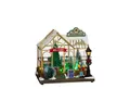 Produktbild: LuVille Weihnachtsdorf Luville Collectables Winter Treibhaus led batteriebetrieben - l21xb14x