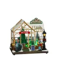 Produktbild: LuVille Weihnachtsdorf-Miniatur-Wintergewächshaus - L21 x B14 x H20 cm