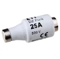 Produktbild: ETI Schmelzsicherung 25A/500V DII DZ/gF, D, B, E27, DIN EN 60269-1, DIN EN 60269-3, gelb