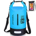 Produktbild: Blackace arteesol Dry Bag wasserdichte Tasche 5L/10L/20L/30L Wasserfester Beutel Packsack mit Langen Doppeltem Verstellbarer Schulterriemen für Schwimmen Bootfahren Kajak Wassensport Treiben