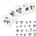 Produktbild: Tattoo Nagel Sticker Hund Dog Dalmatiner Nail Art Fuß Nägel Aufkleber
