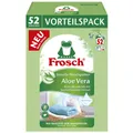 Produktbild: Erdal-Rex GmbH Frosch Sensitiv-Waschpulver, Aloe Vera, hypoallergen, Schonende Rezeptur mit Aloe Vera-Auszügen und ausgewählten Duftstoffen, 3,432 kg - Packung, 52 Waschladungen 116953
