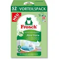 Produktbild: Frosch Waschmittel Aloe Vera Sensitiv Bio-Qualität, Pulver, ökologisch, 3,43kg, Waschladungen 52