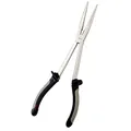 Produktbild: Rapala - Angelzange Longue Reach Pliers - Vernickeltes Angelzubehör - mit Ergonomisch Geformten Griffen - Für Haken und Köder - 28cm - Angelsachen für Angelkiste - Grau/Schwarz