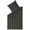 Produktbild: Musterring Satin Wende-Bettwäsche  Square ¦ schwarz ¦ Maße (cm): B: 135