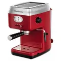 Produktbild: Russell Hobbs Retro, Espressomaschine, 1,1 l, Gemahlener Kaffee, 1350 W, Rot