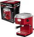 Produktbild: Russell Hobbs Retro Espresso Siebträgermaschine 15Bar Espressomaschine Milchdüse