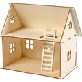 Produktbild: Creativ Company Puppenhaus zum Zusammenbauen (57879)