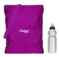 Produktbild: Elephant Turnbeutel Sportbeutel Hero Signature Attach Bag Tasche fixierbar Jungen Mädchen Auswahl passt zu Cyber Camo, Two Tone, Flower, Cube oder Plaid + Trinkflasche (Wild Berry 12997 (Violett))