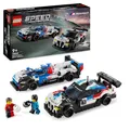 Produktbild: LEGO Speed Champions BMW M4 GT3 & BMW M Hybrid V8 Rennwagen Auto Spielzeug mit 2 baubaren Modellautos und 2 Rennfahrer-Minifiguren, Geschenk für Jungs, Mädchen ab 9 Jahren, Modellauto 76922