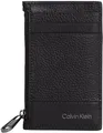 Produktbild: Calvin Klein Herren Kartenetui aus Leder, Schwarz (Ck Black), Einheitsgröße