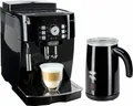Produktbild: De'Longhi Kaffeevollautomat Magnifica S ECAM21.118.B - mit Barista-Milchaufschäumer, Schwarz, Direktwahltasten, Kegelmahlwerk (13 Malgrade), 15 Bar Pumpendruck