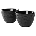 Produktbild: Bredemeijer Gussteebecher Jang schwarz 2er Set