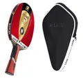 Produktbild: Sunflex Tischtennisschläger Legend A50 + Tischtennishülle, Tischtennis Schläger Set Tischtennisset Table Tennis Bat Racket