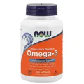 Produktbild: NOW FOODS, OMEGA-3 MOLECULARLY Distilled EPA/DHA 100 Weichkapseln SUPER PREIS