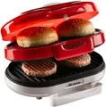 Produktbild: Ariete Kontaktgrill 0205R Party Time Hambuger Maker, rot, 1200 W