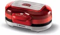 Produktbild: Ariete Party Time 205 Hamburger- und Sandwich-Maker, Elektrogrill, 1200 W, mit 2 Antihaft-Grillplatten, 2 Heizkammern, leicht zu reinigen, rot