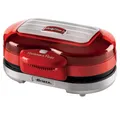 Produktbild: Ariete Elektrogrill Hamburger-Grill Party Time - Elektro-Grillplatte - rot/weiß, 1200 W