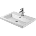 Produktbild: Duravit Design Classics Einbauwaschtisch Universal 0347600000 Einbau von oben, 1 Hahnloch, 600 mm, Weiß Hochglanz