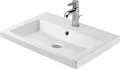 Produktbild: Duravit Einbauwaschtisch 2nd floor 60cm, 0347600000, Farbe: Weiß