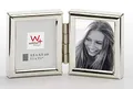Produktbild: walther design Bilderrahmen silber 2X 3,5x4,5 cm Chloe Portraitrahmen WD235S