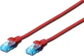 Produktbild: Digitus CAT 5e U/UTP Patchkabel, 2 m, Cat5e, U/UTP (UTP), RJ-45, RJ-45, Rot